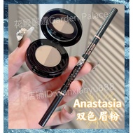 Plush Natural HangingAmerican Anastasia Beverly Hills Two-Color Eyebrow Powder ABH Eyebrow Powder Pa