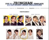 SEVENTEEN Jeonghan 小卡