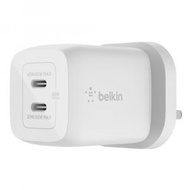 Belkin - 雙 USB-C GaN PPS 65W 家用式充電器