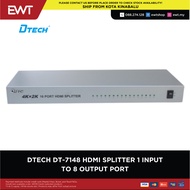 DTECH DT-7148 HDMI SPLITTER 1 INPUT TO 8 OUTPUT PORT
