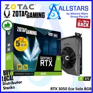 (ALLSTARS : DIY GPU PROMO) ZOTAC RTX 3050 ECO SOLO 8GB (ZT-A30500R-10L) / RTX3050 / RTX 3050 (Warran