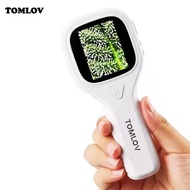 TOMLOV P10 Evo 20X Handheld Digital Microscope – 2" IPS Screen + LED | Coin Observation, PC-Compatib