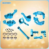 [mojotorw7] Alloy Steering Combination Upgrade Kit for HSP 94123 94188 1:10 RC Car