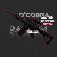 MAINAN Tembak D'cobra - PDW BISON M301 Lite version CUSTOM