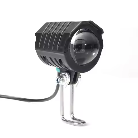 Ebike E-Bike 36V 48V 60V 80V Electric Bicycle Light with Horn Waterproof Scooters Motorcycle Headlig