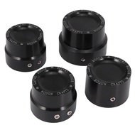 4 Pcs Black Aluminum Rough Craft Carving Front &amp; Rear Axle Nut Covers Caps Fit for Sportster XL883 XL1200 Touring V-Rod