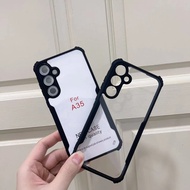SAMSUNG GALAXY A35(5G) Transparent Shock Proof AirBag Bumper Hard Case