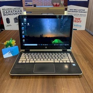 LAPTOP HP PAVILION X360 i5 GEN 8 RAM 8GB SSD 128GB | BEKAS SECOND