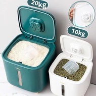 5/10 KG Rice Storage Box Grain Container Household Cereal Rice Bucket Insect and Moisture Proof Seal