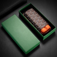 Two Cigar Set Goya Cigar Leather Case Storage Bag Leather Cigar Bag Cigar Moisturizer Box