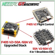 GTSKYTENRC Tracker  F405 V2 F4 V3S Flight Control FC Support BetaFlight/INAV BLS-50A/65A 4in1 ESC St