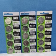 Maxell CR2016 CR2025 CR2032 Lithium Battery 5x pcs (ORIGINAL made in Japan)Expiry: 01-2028