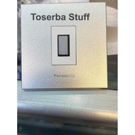 PANASONIC WALL PLUG WITH HDMI PORT WITH 30CM CABLE - SILVER HAIRLINE DESIGN