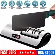 Professional Electric Knife Sharpener, 2-Stage Home Kitchen Knives Sharpening