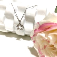 Japan Crossfor Loop2 925 Silver Necklace [HUAYUE]