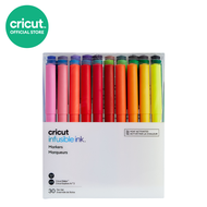 Cricut Infusible Ink Ultimate Pen Set ขนาด 1.0 mm. 30 ด้าม ชุดปากกาใช้กับเครื่องตัดรุ่น Maker3 และ E