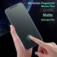 OPPO Reno5 F/K Reno6 Z/Lite Reno7 Z/SE Reno 5 6 Lite 7 Pro 5F 5K 6Z 7Z 7SE Full Cover Screen Protector Matte Clear Anti-Bluelight Hydrogel Film