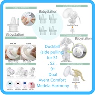 Maymom 2nd Generation Pump Valves for Spectra S1, S2 and 9 Pumps and Compatible with Avent Comfort Electric Breast Pump