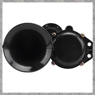 (DGHV) 12V/24V Auto Air Horn Loud Truck Trumpet Air Horn with Electric Valve Flat for Car Vehicle Tr