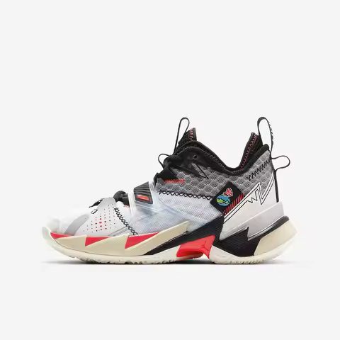 Nike Authentic Jordan Why Not Zer0.3 Westbrook 3rd Big Kids Basketball Shoes CD5804-101