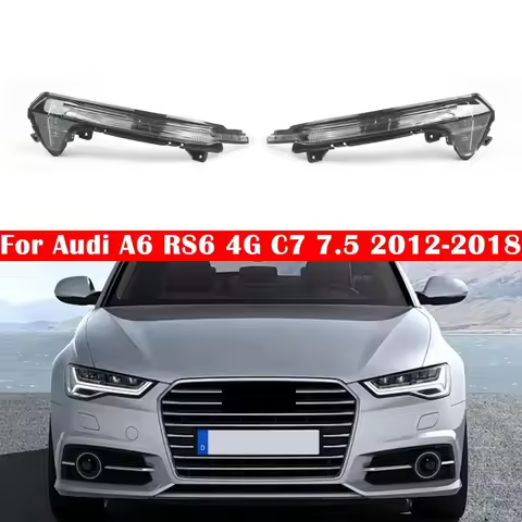 For Audi A6 RS6 4G C7 7.5 2012-2018 Ca Mirrors Indicator Turn Signal Lights Lamp 4GD949101 4G5949101