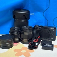 追星 拍vlog 一流 Canon m6 markii kit set +其他鏡頭