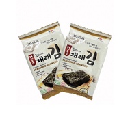 Snack - Rong biển ăn liền- K Fish vị trà xanh vị nướng nhập khẩu Hàn Quốc (4g x 16 gói) (có 2 vị)