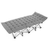 Portable Folding Camping Cot with Mattress Support 661 lbs for Home Office Camping 190*71CM