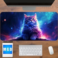 Cute kitten desk mat, baby cat mouse pad, cute kitten desk pad, cat lovers gift, animal desk mat, cat desk pad, aesthetic desk mat