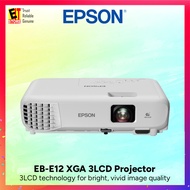 EPSON EB-E12 XGA 3LCD Projector (3LCD technology for bright, vivid image quality)