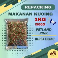 Petland Repack 900G Cat Food / color cat food / Quality Cat food / kucing mesti makan / makanan kucing