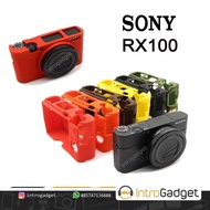 Updated - Silicone Case SONY RX100 RX100III RX100III RX100IV RX100V Rubber Cover - Black