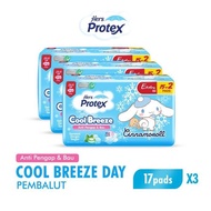 Hers Protex Cool Breeze Cinnamoroll Women's Sanitary Napkin Bag 15+2 X3