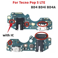 USB Charging Port Charger Board Flex Cable For Tecno Pop 5 Lite BD4 BD4i BD4A