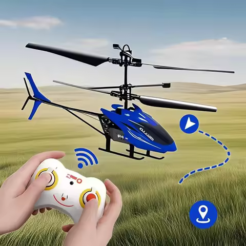 Rechargeable Mini RC Drone Remote Safe Fall-resistant RC Helicopters Drone Induction Hovering Childr