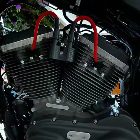 2 PCS 10.4mm 10mm Motorcycle Spark Plug Wire For Harley-davidson Softail Dyna FXD 1999-2017 Motorcyc