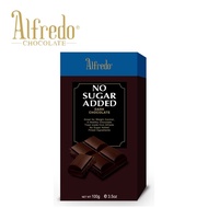 Alfredo Sugar Free Bar Dark Chocolate 100g (No Sugar Added)