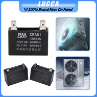 Aircon Capacitor Aircon Fan Capacitor 1.5/2.0/2.5 Uf Capacitor 450v