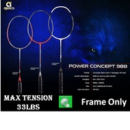 Apacs Power Concept 988【No String】Original Badminton Racket (1pcs)