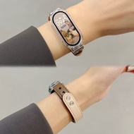 Suitable for Xiaomi Bracelet 9/8/7/6NFC Wristband Xiaomi 4/5 Bracelet Genuine Leather Strap Smart Sp