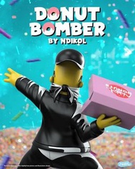 《預購》【 ZOO TOYS  玩具店 】 Mighty Jaxx Donut Bomber by Ndikol 甜甜圈炸彈客 惡搞辛普森 藝術雕像