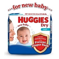 Huggies Dry Diapers Tape (80 pcs)