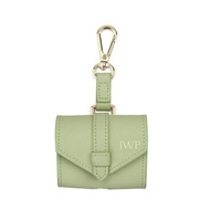 客製化禮物 AirPods Pro/AirPods 3 皮革耳機保護套 - 牛油果綠