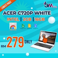 Acer Chromebook C720P White - 2GB RAM - 16GB SSD - Refurbished