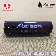ASIAON Tactical Gear JYD 18650 1pc 6800 mAh 3.7v Rechargeable Battery Replacement