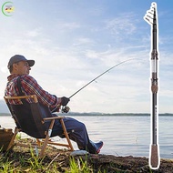 Carbon Telescopic Fishing Rod Easy Carrying Fishing Supplies For Travel Fishing