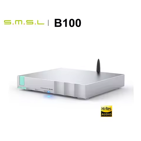 SMSL B100 HI-RES Bluetooth HIFI receiver 5.1 AK4493S DAC LDAC UAT APTX HD SBC AAC 24bit/192kHz RCA/C