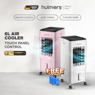 Hulmers Portable 6L Air Cooler with Remote Control | Penyejuk Udara 6L Dengan Alat Kawalan Jauh