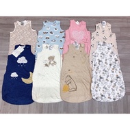 [Size 3-6M] HM cotton sleeping bag with side zipper for babies 6kg to 8kg