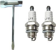 JoyTube L7T Spark Plug with Chainsaw Scrench Wrench Tool, Replaces BPM7A BPMR7A RCJ6Y RCJ7Y BM6A CJ8